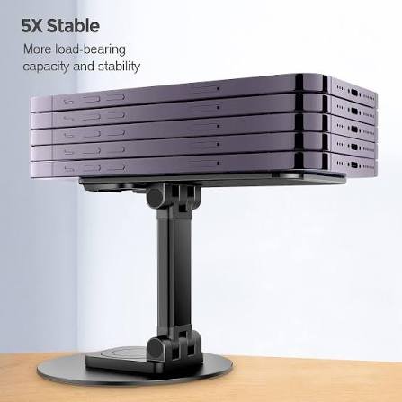 Jmary MK-59 Mobile Desk Holder Multi-Angle & Lightweight ستاند موبايل خفيف الوزن و قابل للدوران ٣٦٠ درجة 8 اشترِ ستاند Jmary MK-59 بمصر. حامل موبايل مكتبي خفيف الوزن، يدور 360 درجة، بـ زوايا متعددة وقواعد مانعة للانزلاق بأفضل سعر من KCS Store.