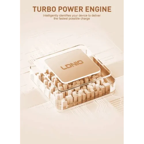 اشترِ مشترك LDNIO SC4408C بـ 4 منافذ AC و4 منافذ USB شحن سريع 20W. كابل 2 متر ومفاتيح مستقلة وبنية مقاومة للحريق بأفضل سعر في مصر من KCS Store.