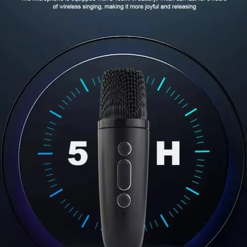 اشترِ سماعة كاريوكي Kisonli G23 بـ 2 ميكروفون وايرلس وبطارية 1500mAh بمصر. دعم Bluetooth وType-C ومؤثرات صوتية ممتعة بأفضل سعر من KCS Store.