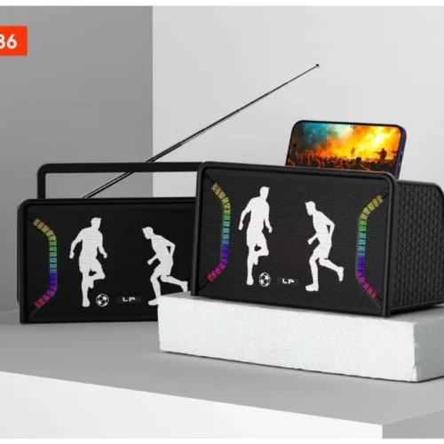 اشترِ سماعة صب LP-V86 MINI RGB الأصلية بمصر. صوت ستيريو قوي، إضاءة RGB مبهجة، بطارية 1800mAh ودعم USB وTF Card بأفضل سعر من KCS Store.