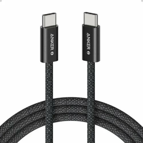 اشترِ كابل Anker Zolo A8060 الأصلي بقدرة 240W وطول 1.5 متر بمصر. شحن سريع للاب توب والموبايل، خامة مضادة للأتربة ومتانة عالية بأفضل سعر من KCS Store.
