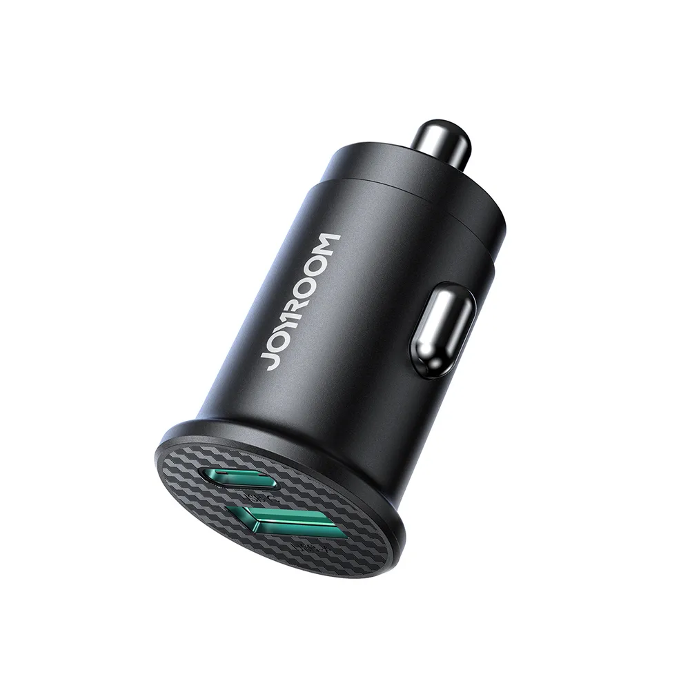 JOYROOM JR-CCN16 Mini QC+PD 15W Car Charger شاحن موبايل للسيارة بمنفذ تايب سي و آخر يو اس بي بقدرة ١٥ واط 2 اشتري شاحن السيارة المدمج JOYROOM JR-CCN16 بقدرة 15W بمدخلي USB-C و USB-A. تصميم Mini مخفي وحماية كاملة لشحن جهازين في وقت واحد بأفضل سعر في مصر!