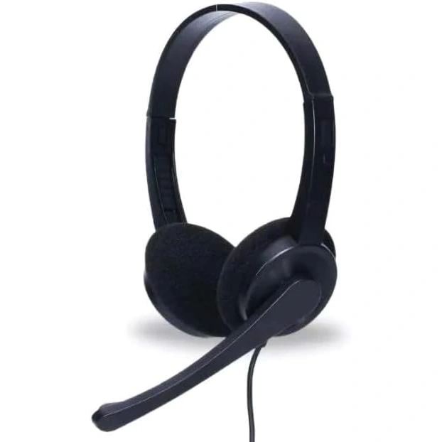 Sologic 3.5mm Jack Over-Ear Noise Cancelling Mic 1.8m Long Cable Headset Perfect For Office Calls سماعة هيدفون إحترافيه بمايك مدمج بخاصية عزل ضوضاء مناسبة لأعمال المكاتب و الإتصالات 3 اشتري سماعة Sologic الاحترافية بمدخل 3.5mm كابل 1.8 متر وميكروفون معزول للضوضاء. تصميم خفيف الوزن ومريح جداً للاجتماعات ومكالمات الكول سنتر بأفضل سعر في مصر!