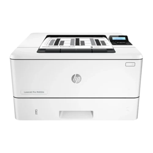 اشتري طابعة HP LaserJet Pro M402m استيراد فرز أول بسرعة 38 صفحة/دقيقة وطباعة دوبلكس أوتوماتيكية وزر شبكة. أفضل طابعة للمكاتب والشركات في مصر.