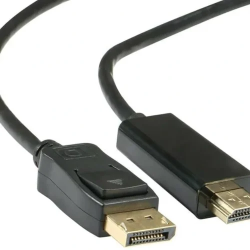 وصل جهاز الكمبيوتر أو كارت الشاشة بجميع شاشات التلفزيون بتحويلة DisplayPort to HDMI. متوفر الآن بإصدارين: Full HD 1080p و 4K Ultra HD. كابل Be-Connected بطول 1.8 متر بأفضل سعر في مصر مع ضمان محلي!
