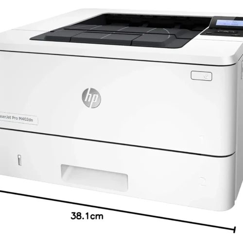 اشتري طابعة HP LaserJet Pro M402m استيراد فرز أول بسرعة 38 صفحة/دقيقة وطباعة دوبلكس أوتوماتيكية وزر شبكة. أفضل طابعة للمكاتب والشركات في مصر.