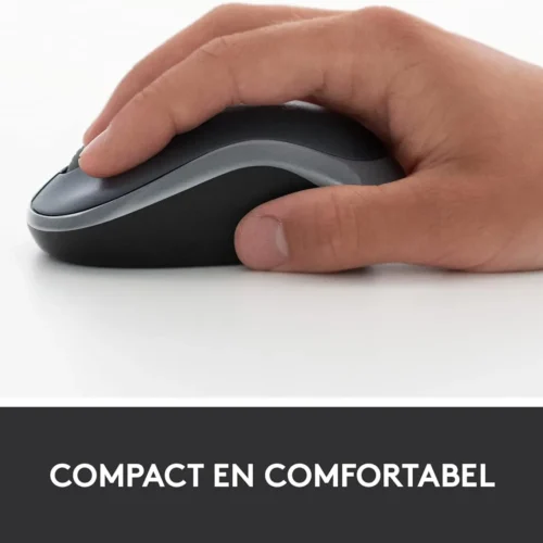 اشتري ماوس لوجيتك اللاسلكي Logitech M185 باللون الأزرق. بطارية تدوم حتى 12 شهراً، توصيل 2.4GHz بدون تأخير، ومستقبل Nano USB صغير. الخيار العملي للابتوب والعمل المكتبي بأفضل سعر في مصر!