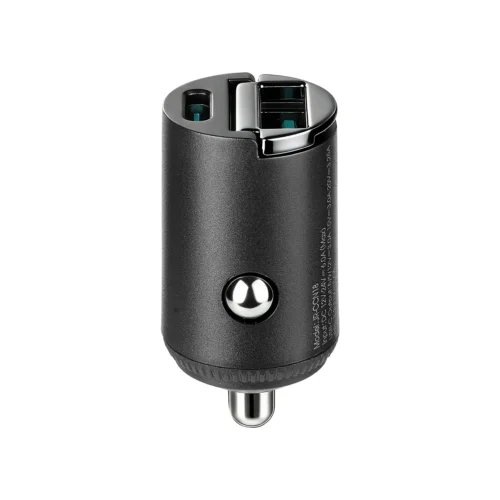 احصل على أسرع شاحن سيارة مدمج JOYROOM JR-CCN18 بقدرة 65W وشحن سريع لجهازين في نفس الوقت (USB-C PPS + USB-A). تصميم Mini بتصنيع معدني وحلقة سحب ذكية بأعلى قيمة في مصر!