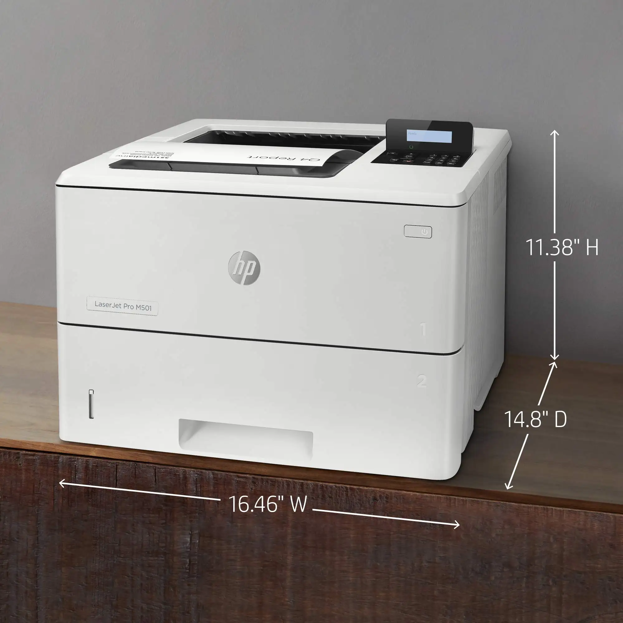 HP LaserJet Pro M501dn Monochrome Duplex Network Printerبرنتر اتش بي ليزر أحادية اللون إستيراد 4 اشتري طابعة HP LaserJet Pro M501dn استيراد بسرعات تصل إلى 45 صفحة/دقيقة وطباعة دوبلكس شبكية. الخيار الأفضل للشركات والمكاتب بأعلى كفاءة وأقل تكلفة في مصر.