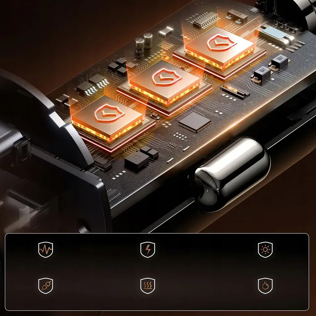 JOYROOM JR-CCN16 Mini QC+PD 15W Car Charger شاحن موبايل للسيارة بمنفذ تايب سي و آخر يو اس بي بقدرة ١٥ واط 8 اشتري شاحن السيارة المدمج JOYROOM JR-CCN16 بقدرة 15W بمدخلي USB-C و USB-A. تصميم Mini مخفي وحماية كاملة لشحن جهازين في وقت واحد بأفضل سعر في مصر!