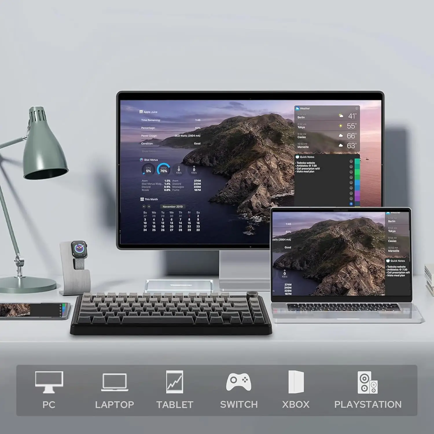 AULA F75 MAX Side-Engraved 75% Control Screen Wireless Mechanical Keyboard Gradient Gray / Reaper Switch Creamy Click كيبورد جيمينج ميكانيكال بحجم ٧٥ فالمية و نقرات بقمة السلاسة 4 اشتري كيبورد AULA F75 MAX الاحترافية شطب جانبي (Gradient Gray). سويتشات Reaper المتميزة بصوت Creamy Thock، شاشة TFT، بكرة مجسمة، و3 طرق توصيل. اطلبها بأفضل سعر في مصر!