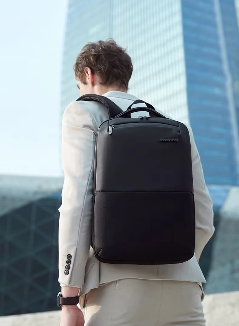 Arctic Hunter B00681 Premium Waterproof Laptop Backpack for 15.6 inch Laptop شنطة لابتوب فاخرة مقاومة لذاذ الماء تناسب جميع المهام 16 شنطة لابتوب فاخرة مقاومة لذاذ الماء تناسب جميع المهام