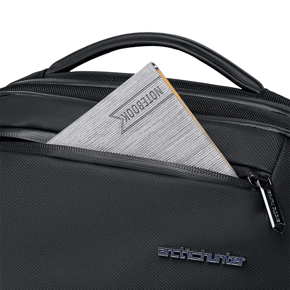 Arctic Hunter B00681 Premium Waterproof Laptop Backpack for 15.6 inch Laptop شنطة لابتوب فاخرة مقاومة لذاذ الماء تناسب جميع المهام 18 اشتري شنطة الظهر Arctic Hunter B00681 للابتوب 15.6 بوصة في مصر. خامة أكسفورد مقاومة للماء، جيب سري مضاد للسرقة، منفذ USB لشحن الموبايل، وحزام سفر للمطارات.
