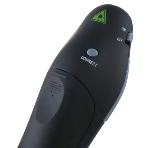 اشتري ريموت تقديم المحاضرات والعروض Gigamax K100 Plus في مصر. اتصال لاسلكي 2.4GHz بمدى يصل حتى 100 متر، مؤشر ليزر أحمر قوي، 5 أزرار تحكم، وتوصيل مباشر بدون تعريفات!