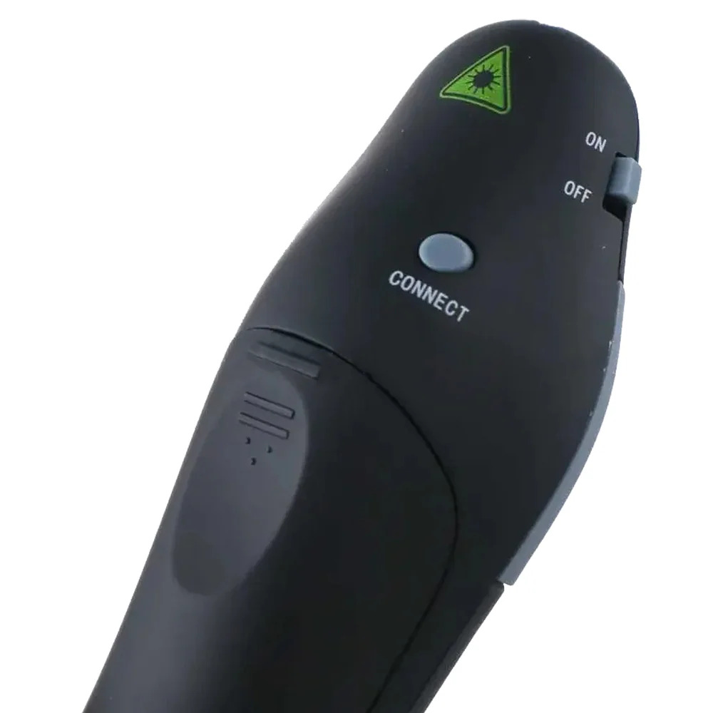 Gigamax K100 Plus Wireless Multimedia Wireless Presentation Clicker with USB Receiver and Laser Pointer Presenter ريموت لتقديم المحاضرات و الباور بوينت وايرلس 5 اشتري ريموت تقديم المحاضرات والعروض Gigamax K100 Plus في مصر. اتصال لاسلكي 2.4GHz بمدى يصل حتى 100 متر، مؤشر ليزر أحمر قوي، 5 أزرار تحكم، وتوصيل مباشر بدون تعريفات!