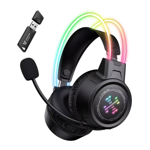 اشتري سماعة الجيمينج الاحترافية Onikuma GT889 بتوصيل ثلاثي (2.4G + Bluetooth 5.4 + سلكي). بطارية ضخمة 1000mAh تدوم حتى 60 ساعة، وصوت محيطي نقي بأفضل سعر في مصر!