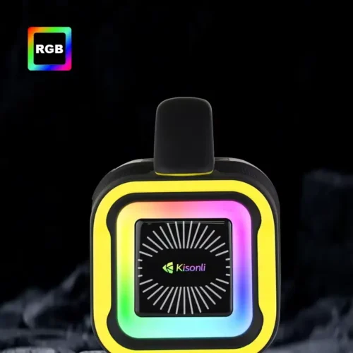 اشتري سماعة Kisonli K5 اللاسلكية بقدرة 20W وبطارية 3600mAh مع إضاءة RGB وتقنية TWS وباس قوي. أفضل سعر سماعة بلوتوث محمولة في مصر مع توصيل سريع.