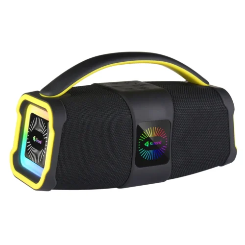 اشتري سماعة Kisonli K5 اللاسلكية بقدرة 20W وبطارية 3600mAh مع إضاءة RGB وتقنية TWS وباس قوي. أفضل سعر سماعة بلوتوث محمولة في مصر مع توصيل سريع.