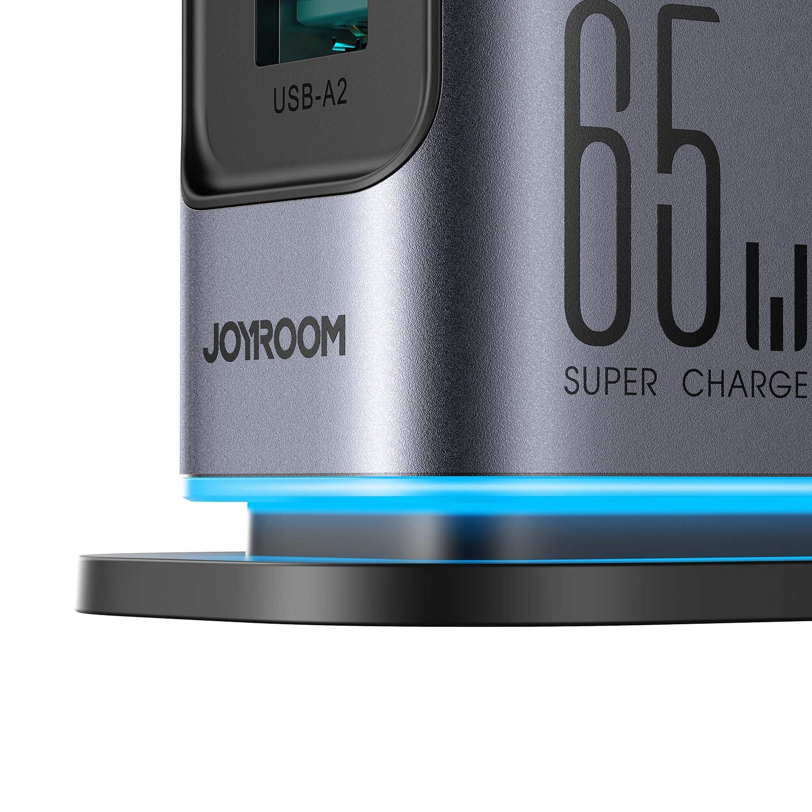 Joyroom JR‑TCM02 65 W GaN Multi‑Port Fast Charger Station with 4 USB‑C & 2 USB‑A Ports 1.5 m Detachable Power Cable محطة شحن جوي روم ب ٤ منافذ تايب سي و منفذين يو اس بي و كابل طاقة متر ونص و قدرة تصل إلى ٦٥ واط 9 اشتري محطة الشحن المكتبي JOYROOM JR-TCM02 بقدرة 65 واط وتقنية GaN. تتضمن 4 منافذ USB-C و 2 منافذ USB-A مع كابل طاقة 1.5 متر لشحن اللابتوب والموبايل بأعلى كفاءة في مصر!
