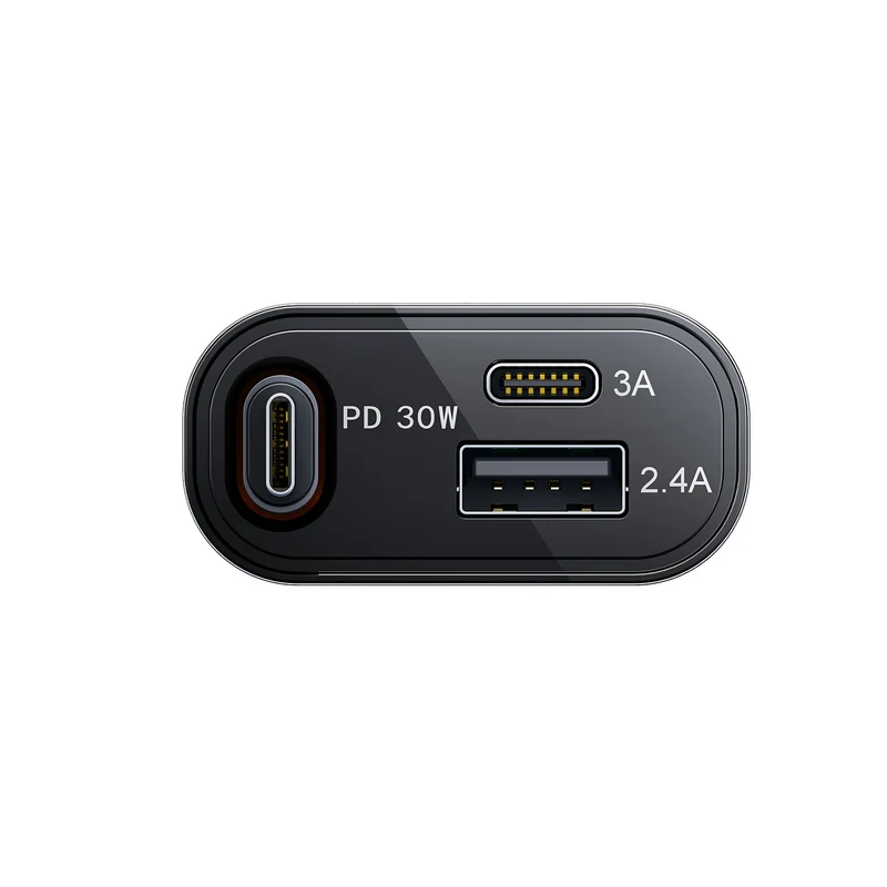 JOYROOM JR-CCL07 3-in-1 Retractable Type-C Cable Ultra-Slim 60W Car Charger شاحن سيارة بكابل تايب سي قابللاللسحب بقدرة ٦٠ واط و منافذ متعدده 7 اشحن اللابتوب والموبايل في عربيتك بقدرة 60W! اشتري شاحن السيارة الذكي JOYROOM JR-CCL07 بكابل تايب سي 45W قابل للسحب ومنافذ متعددة بأفضل سعر إكسسوارات سيارات في مصر!