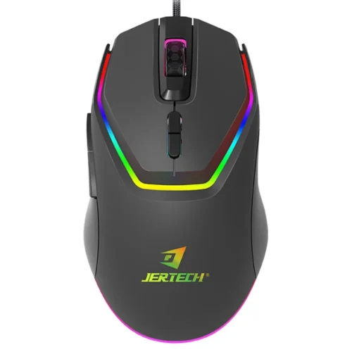 اشتري ماوس الجيمنج السلكي JERTECH XP16 REACTOR في مصر. مستشعر حتي 3600 DPI، 7 أزرار احترافية، إضاءة RGB مبهجة، وتصميم مريح لألعاب الأكشن والـ FPS بأفضل سعر.