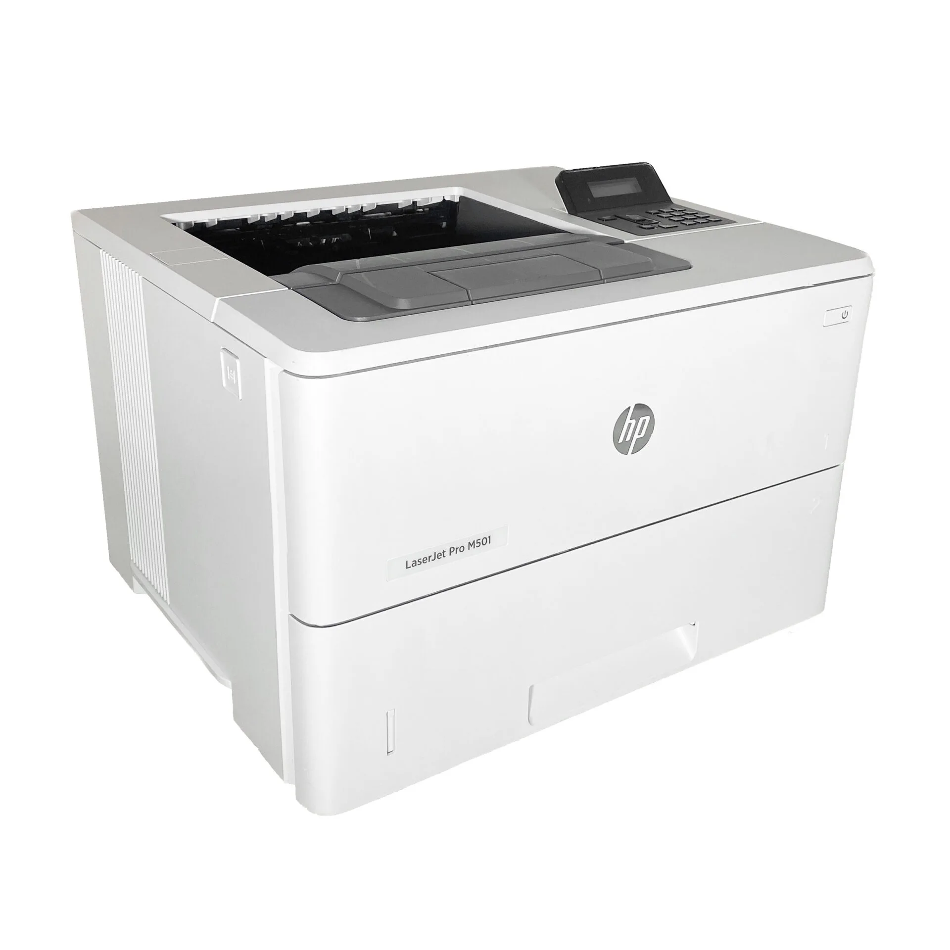 HP LaserJet Pro M501dn Monochrome Duplex Network Printerبرنتر اتش بي ليزر أحادية اللون إستيراد 5 اشتري طابعة HP LaserJet Pro M501dn استيراد بسرعات تصل إلى 45 صفحة/دقيقة وطباعة دوبلكس شبكية. الخيار الأفضل للشركات والمكاتب بأعلى كفاءة وأقل تكلفة في مصر.