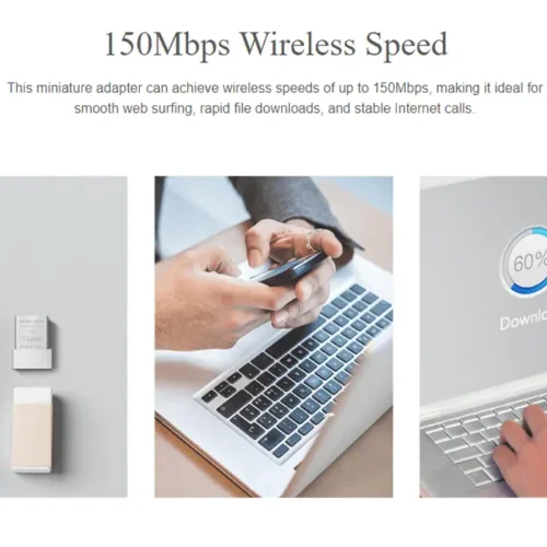 اشتري دونجل واي فاي Mercusys MW150US بسرعة 150Mbps وحجم ميني نانو للكمبيوتر واللابتوب. حل سريع واقتصادي للاتصال بالإنترنت مع ضمان رسمي في مصر!