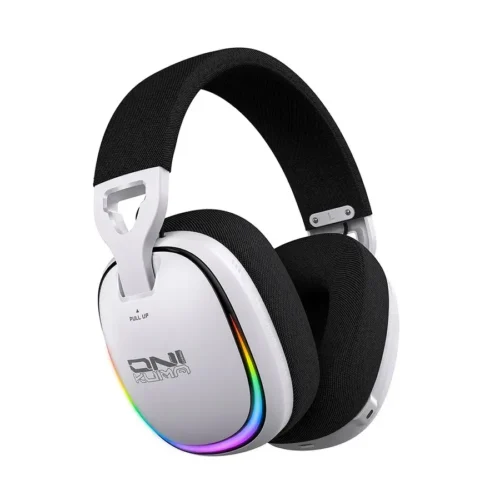 اشتري سماعة الجيمينج الاحترافية Onikuma GT805 بأربعة أوضاع توصيل (2.4G USB & Type-C + Bluetooth 5.4 + سلكي). بطارية ضخمة 1000mAh تدوم حتى 60 ساعة، مشغلات 50mm، صوت محيطي، ومايك مدمج بأفضل قيمة في مصر!