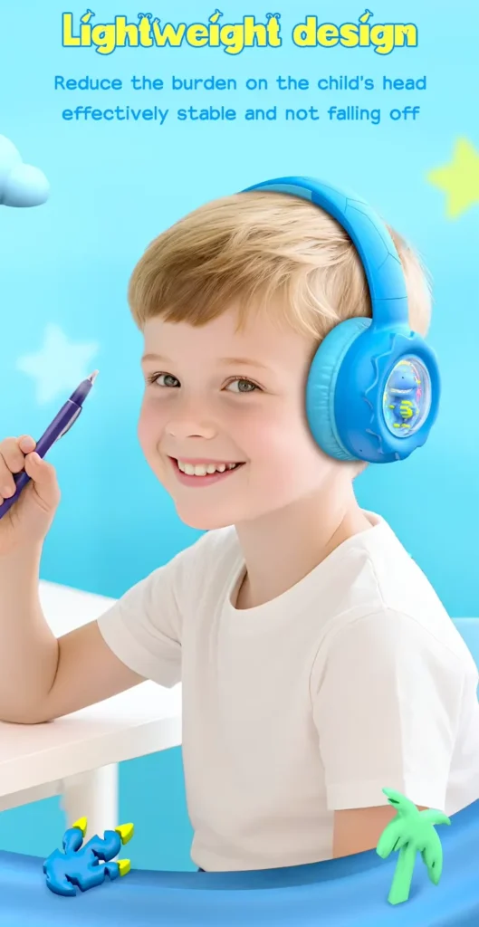 Onikuma B30 Little Dinosaur Ear Wireless Headset with 85dB Kids Ear Protection سماعة هيدفون وايرلس لسن البراعم خفيفة و مريحة للآذن 62 اشتري سماعة الألعاب والدراسة للأطفال Onikuma B30 بتصميم الديناصور الممتع. حماية كاملة للسمع بمستوى أمان 85dB، توصيل بلوتوث 5.4 وسلكي، وبطارية تدوم 10 ساعات. اطلبها بأفضل سعر في مصر!