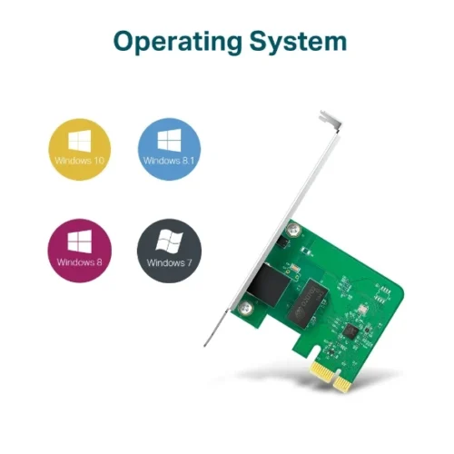 اشتري كارت شبكة لان TP-Link TG-3468 PCIe Gigabit بجميع السرعات 10/100/1000Mbps للكمبيوتر والكيسة. الحل الأمثل للإنترنت السريع واللعب بدون لاج بأفضل سعر في مصر!