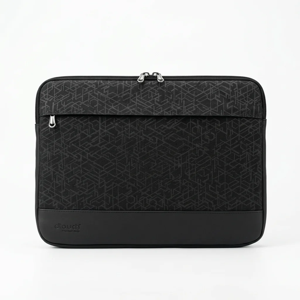 D&S 111 High Quality Laptop Sleeve 15.6 inch Durable Texture حافظة لابتوب ذات خامة قوية الإستحمال للإستخدام اليومي 1 اشتري حافظة اللابتوب D&S 111 من سلسلة D-Touch مقاس 15.6 بوصة في مصر. خامة مقاومة للماء والقطع، جيب سري مضاد للسرقة، جيب آيباد، وصناعة مصرية عالية الجودة!