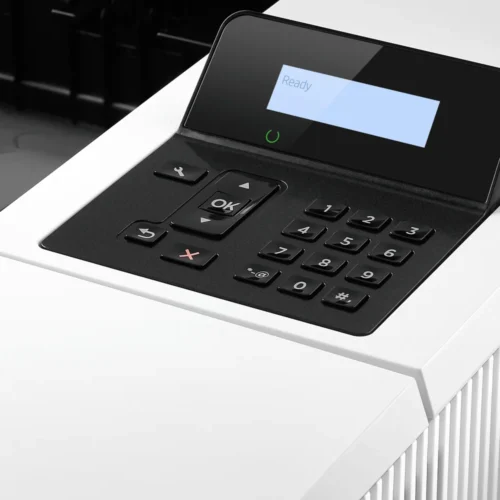 اشتري طابعة HP LaserJet Pro M501dn استيراد بسرعات تصل إلى 45 صفحة/دقيقة وطباعة دوبلكس شبكية. الخيار الأفضل للشركات والمكاتب بأعلى كفاءة وأقل تكلفة في مصر.