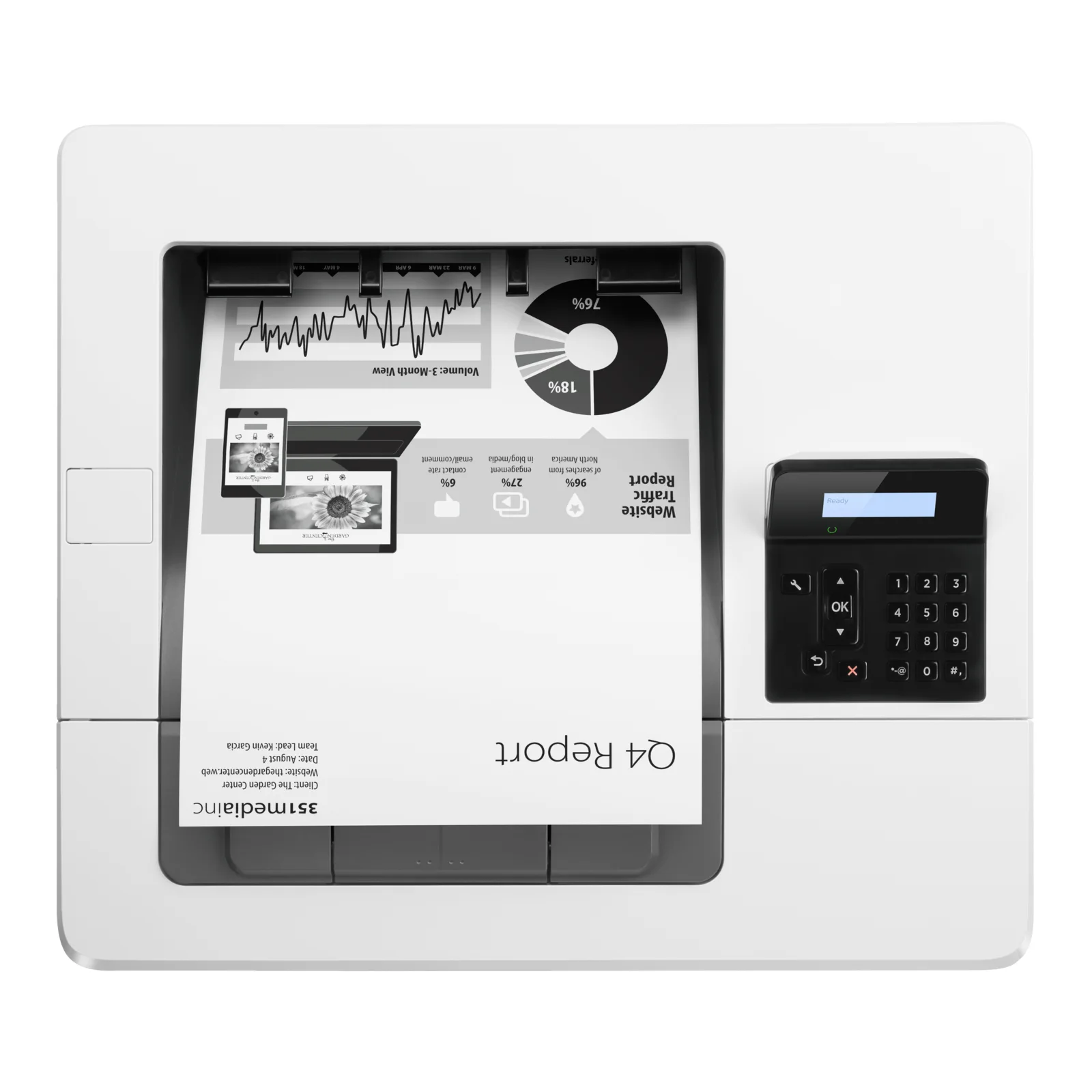 HP LaserJet Pro M501dn Monochrome Duplex Network Printerبرنتر اتش بي ليزر أحادية اللون إستيراد 7 اشتري طابعة HP LaserJet Pro M501dn استيراد بسرعات تصل إلى 45 صفحة/دقيقة وطباعة دوبلكس شبكية. الخيار الأفضل للشركات والمكاتب بأعلى كفاءة وأقل تكلفة في مصر.