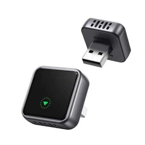 Home 35 تخلص من أسلاك الموبايل في عربيتك! اشتري فلاشة آندرويد أوتو JOYROOM JR-CP3 لتحويل Apple CarPlay و Android Auto إلى وايرلس بدون سلك. اتصال سريع بلوتوث 5.4 وواي فاي مزدوج بأفضل سعر في مصر!