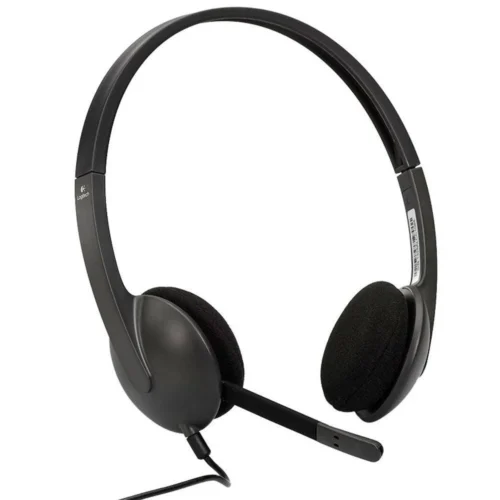اشتري سماعة Logitech H340 USB الأصلية بأفضل سعر في مصر. ممتازة للاجتماعات، العمل عن بعد، الدراسة، ومكالمات Call Center مع مايك بعزل الضوضاء وصوت رقمي نقي!