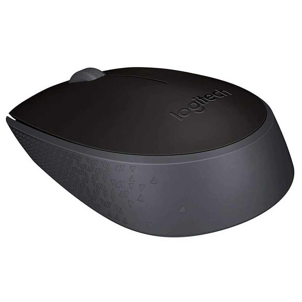 Logitech M171 Optical Sensor Tracking 1000 DPI Wireless Mouse 12-Month Battery ماوس وايرلس لوجيتيك خفيف الوزن ببطارية تدوم ١٢ شهر 6 احصل على ماوس لوجيتك اللاسلكي Logitech M171 خفيف الوزن (69 جم) ببطارية تدوم حتى 12 شهراً ومستقبل Nano USB. تصميم متين ومريح للمكاتب والطلاب بأفضل سعر في مصر!