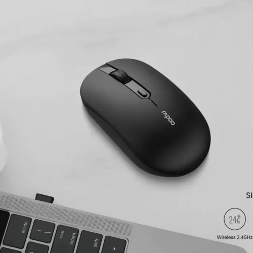 اشتري ماوس رابو اللاسلكي Rapoo B30 Silent صامت النقرات. دقة متغيرة تصل إلى 1600DPI، بطارية AA، وتصميم مريح للعمل المكتبي والدراسة بدون إزعاج. احصل عليه بأفضل سعر في مصر!