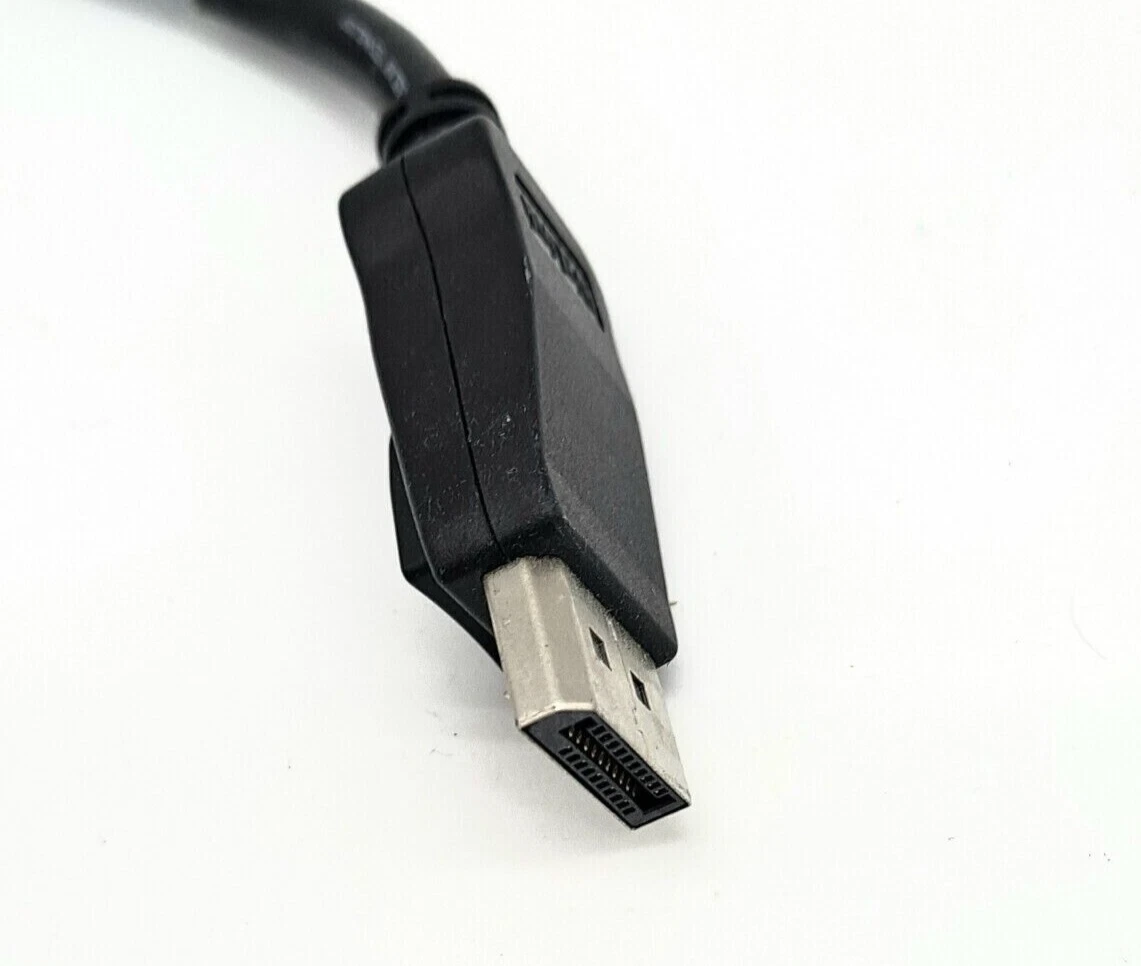 Original USED HP BizLink DisplayPort to DVI Dongle Cable Converter كابل اتش بي اوريجنال تحويل من دسبلاي بورت إلى دي في آي إستيراد 5 اشتري كابل تحويل اتش بي الأصلي HP BizLink 481409-001 من DisplayPort إلى DVI-D في مصر. وصلة استيراد قفل أمان (Latching)، نقل صورة فرز أول بدون تقطيع للشاشات والكمبيوتر.