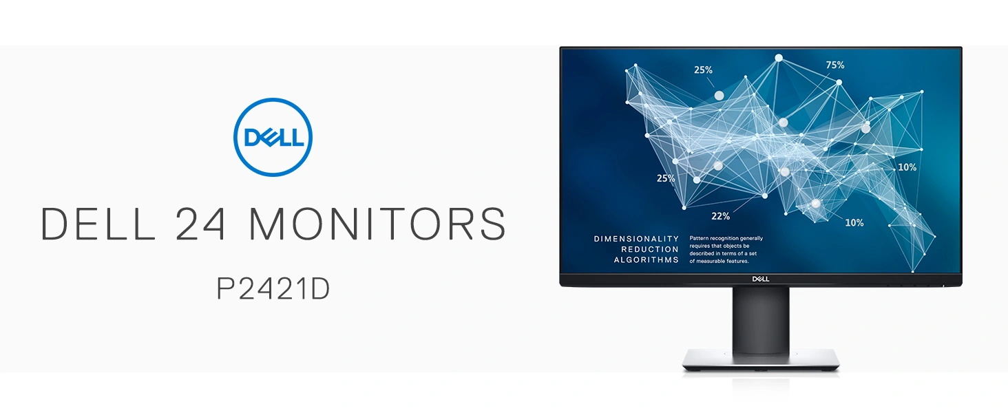 Dell P2421D QHD 2K 24 inch Thin Bezel High-Performance Business Monitor شاشة ديل إستيراد ٢٤ بوصة بحواف نحيفة جدا بجودة كيو اتش دي 5 اشتري شاشة ديل الاحترافية Dell P2421D مقاس 24 بوصة بدقة 2K QHD استيراد فرز أول في مصر. لوحة IPS، حواف نحيفة، وحامل كامل الضبط والتدوير. مثالية للمكاتب والمبرمجين!