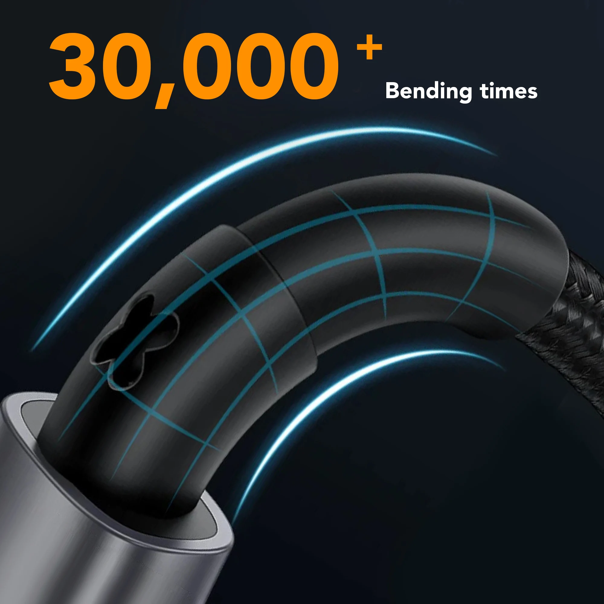 iLock no.5090 Fast Charging 30W Ultra Durable Braided USB-C to iPhone 1M Cable كابل شحن تايب سي لآيفون مضفر فائق التحمل بقدرة ٣٠ واط 5 اشتري كابل شحن الآيفون السريع iLock No.5090 بقدرة 30W في مصر. خامة قماشية مضفرة ضد التلف، شريحة حماية ذكية E-Marker، أطراف ألومنيوم أنيقة، ونقل بيانات سريع 1m.