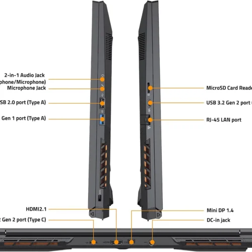 اشتري لابتوب الألعاب القوي GIGABYTE G6 KF بحالة الـ Open Box في مصر. معالج i7 الجيل 13، كارت RTX 4050، شاشة 165Hz، ورام DDR5. أداء جبار وسعر اقتصادي!