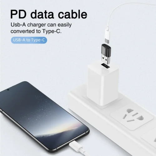 اشتري عرض قطعتين محول USB إلى Type-C المعدني Joyroom S-H151 من جويروم بأسعار ممتازة في مصر. شحن سريع 3A، نقل بيانات، وهيكل زنك متين للشواحن واللابتوب.