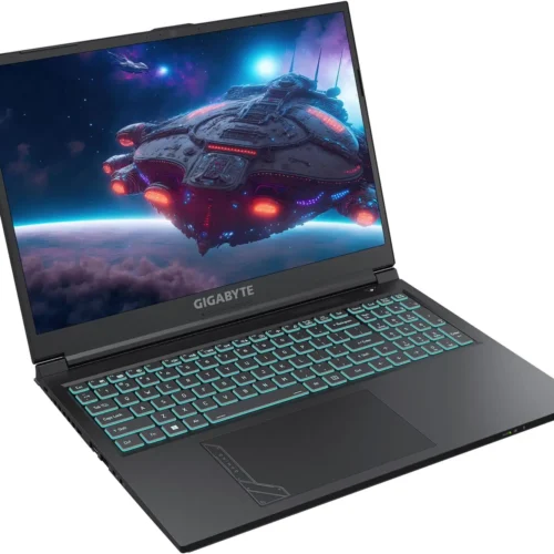 اشتري لابتوب الألعاب القوي GIGABYTE G6 KF بحالة الـ Open Box في مصر. معالج i7 الجيل 13، كارت RTX 4050، شاشة 165Hz، ورام DDR5. أداء جبار وسعر اقتصادي!