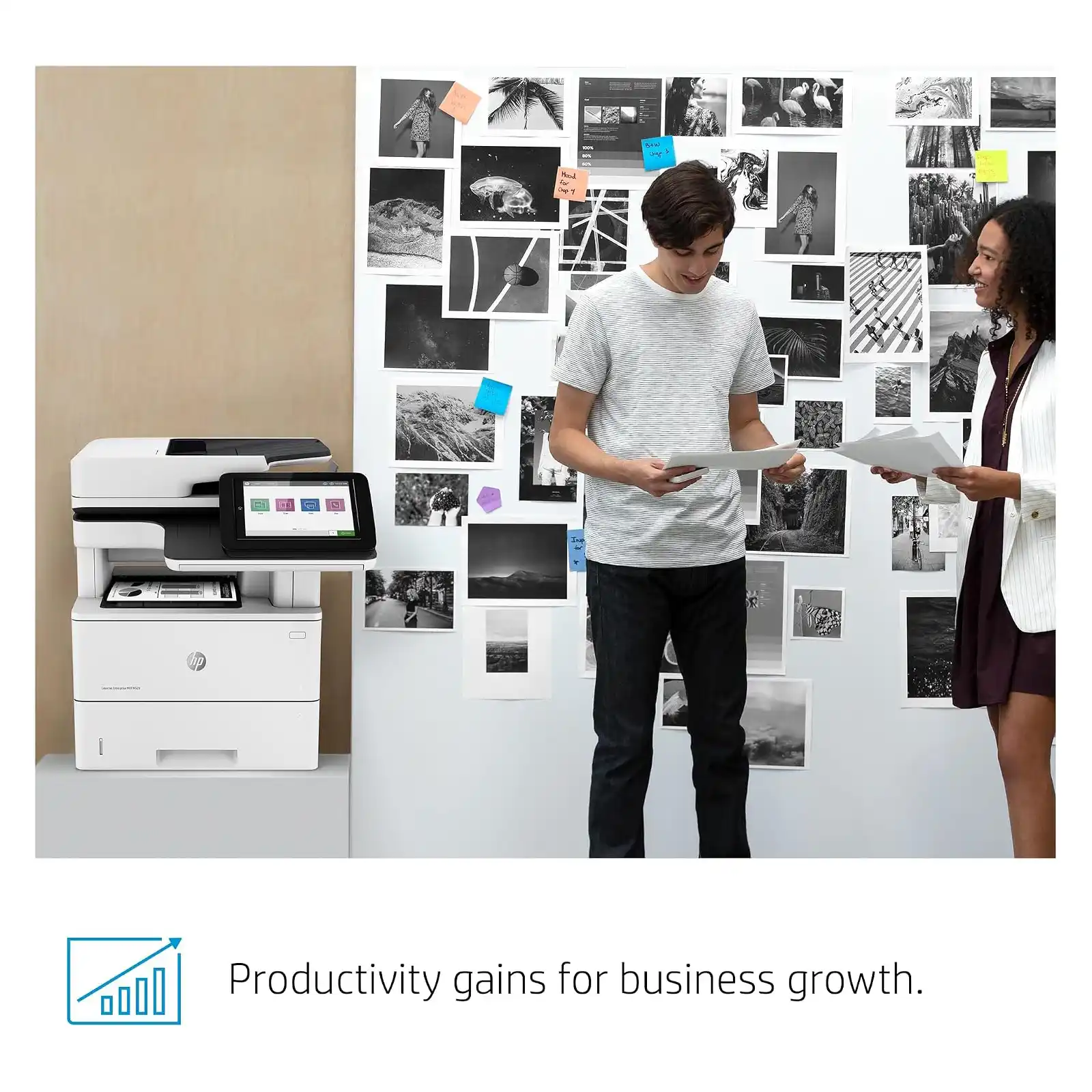 HP LaserJet Enterprise MFP M528 Multifunction Black & White Laser Printer طابعة اتش بي ليزر أحادية اللون إستيراد فرز أول 9 اشتري طابعة الشركات الإستيراد فرز أول HP LaserJet Enterprise M528 بأفضل سعر في مصر. سرعة 52 صفحة/دقيقة، طباعة وتصوير وسكانر وشين مزدوج، وأعلى نظام حماية للبيانات!