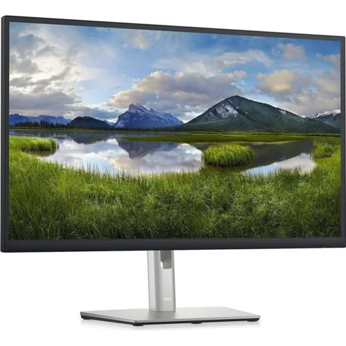 اشتري شاشة ديل احترافية Dell P2723DE مقاس 27 بوصة 2K QHD استيراد فرز أول في مصر. لوحة IPS، منفذ USB-C مع شحن 90W، منفذ نت RJ45، وهب كامل. مثالية للشركات والبرمجة!