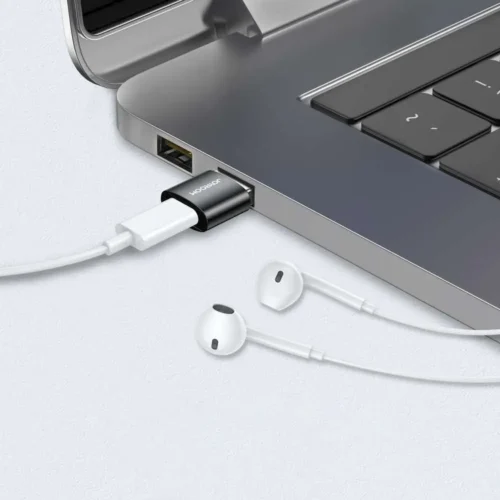 اشتري عرض قطعتين محول USB إلى Type-C المعدني Joyroom S-H151 من جويروم بأسعار ممتازة في مصر. شحن سريع 3A، نقل بيانات، وهيكل زنك متين للشواحن واللابتوب.