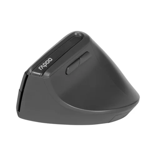 اشتري ماوس رابو الرأسي Rapoo EV310M في مصر. توصيل متعدد Bluetooth 5.0 و 2.4GHz، ربط أجهزة متعددة بضغطة زر، تصميم أرجونوميك يحمي المعصم، وبطارية تعيش حتى 9 أشهر!